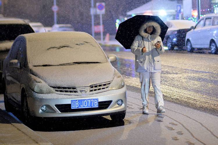 辽宁省法库县发布大雪黄色预警
