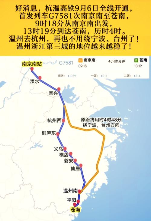 杭温高铁今天正式开通运营 民资织密长三角铁路网