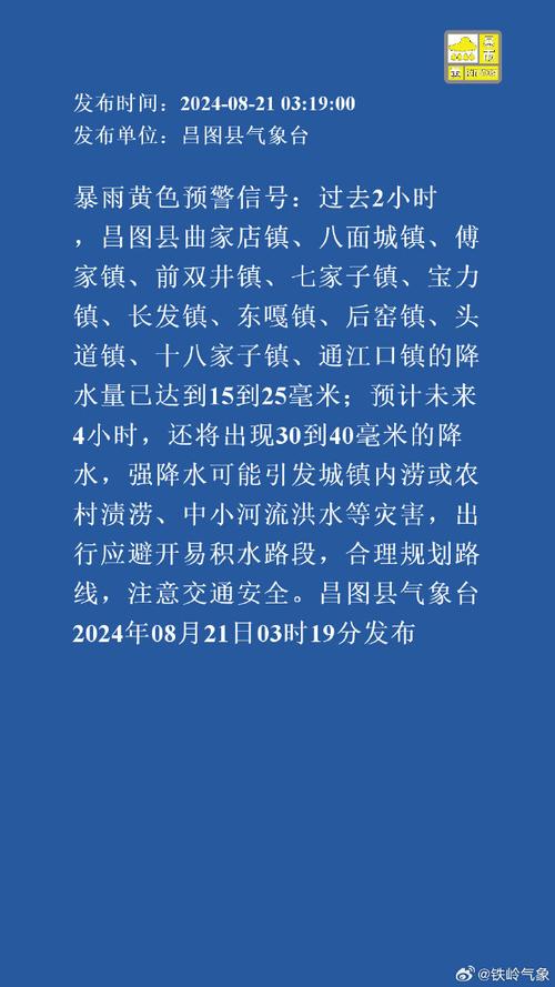 江西省会昌县发布暴雨黄色预警_2