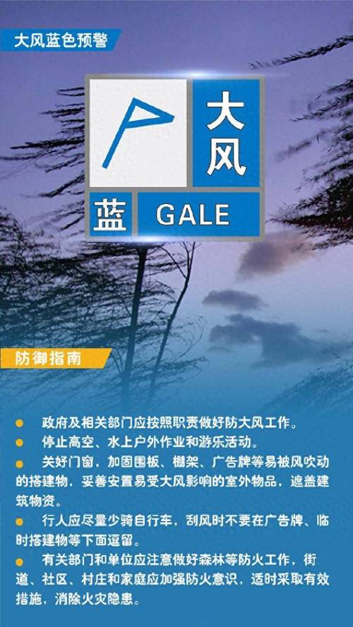 辽宁省彰武县发布大风蓝色预警_6