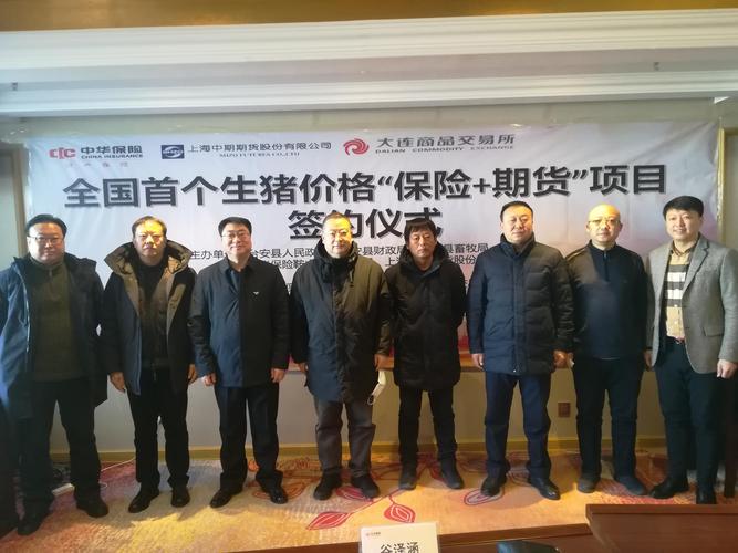 定安县首单生猪“保险+期货”项目成功落地