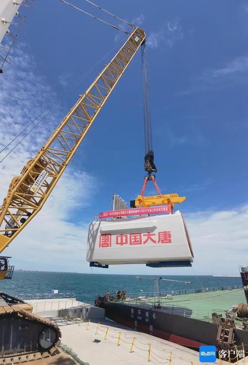 大唐海南海上风电项目全力冲刺并网发电