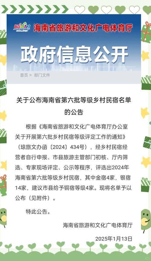 海南100家特色民宿评选结果出炉,附名单→