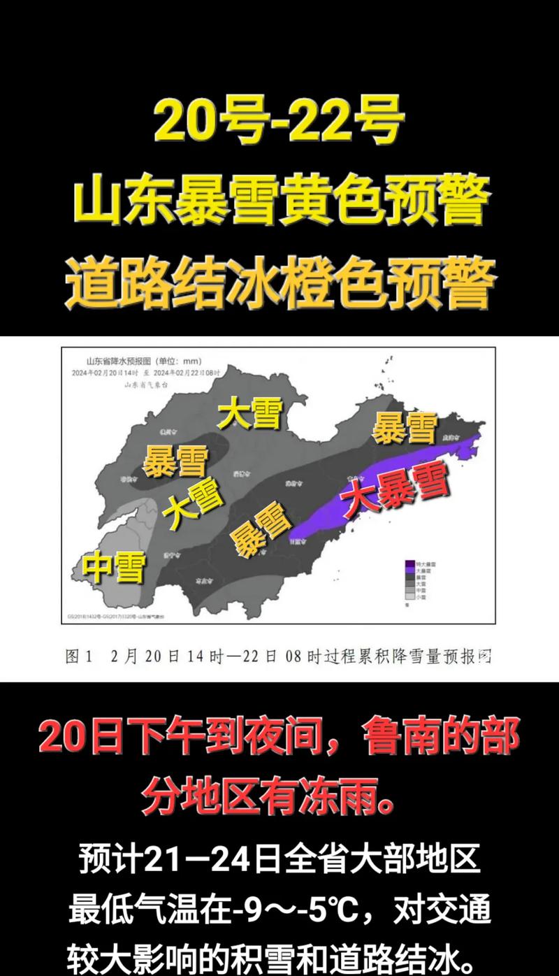 山东省滨州市发布暴雪黄色预警