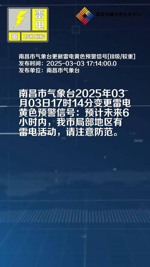 江西省萍乡市发布雷电黄色预警_1