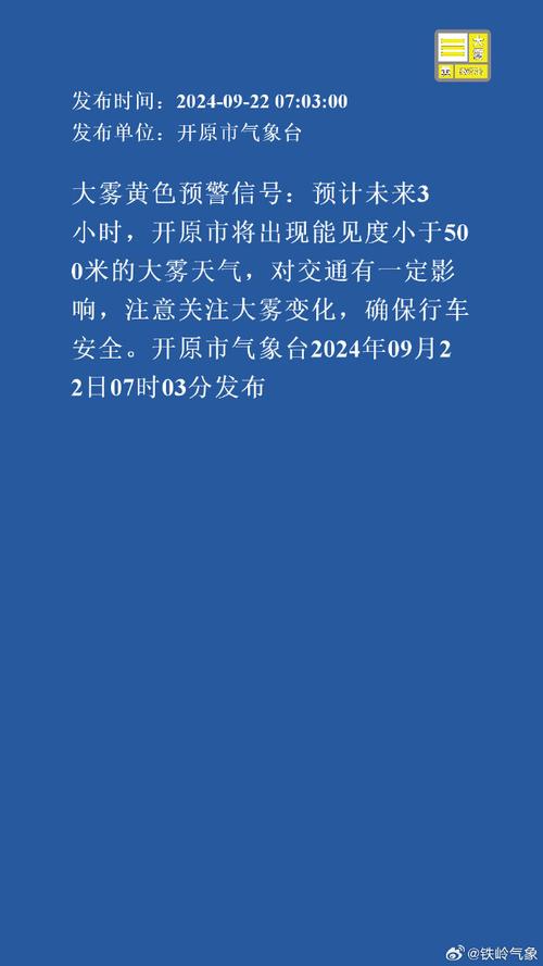 内蒙古自治区达拉特旗发布大雾黄色预警_2