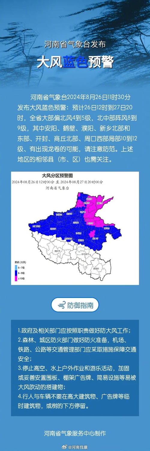 河南省淇县发布大风蓝色预警_1