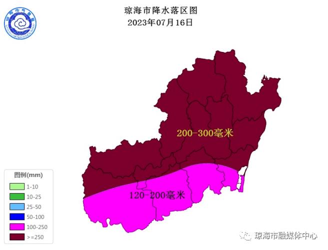 海南继续发布暴雨二级预警 多市县地质灾害气象风险红色预警