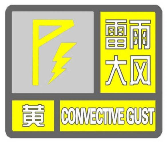 天津市津南区发布雷雨大风黄色预警