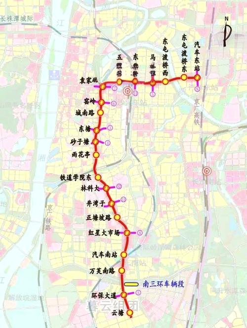 长沙地铁7号线首个正线区间双线贯通
