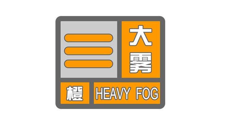 湖北省安陆市发布大雾橙色预警_1