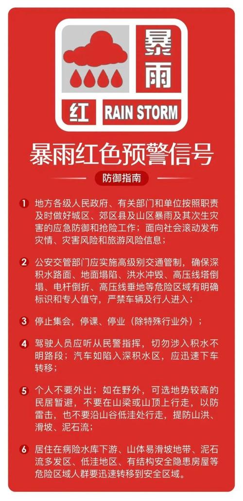 江西省上栗县发布暴雨红色预警_1
