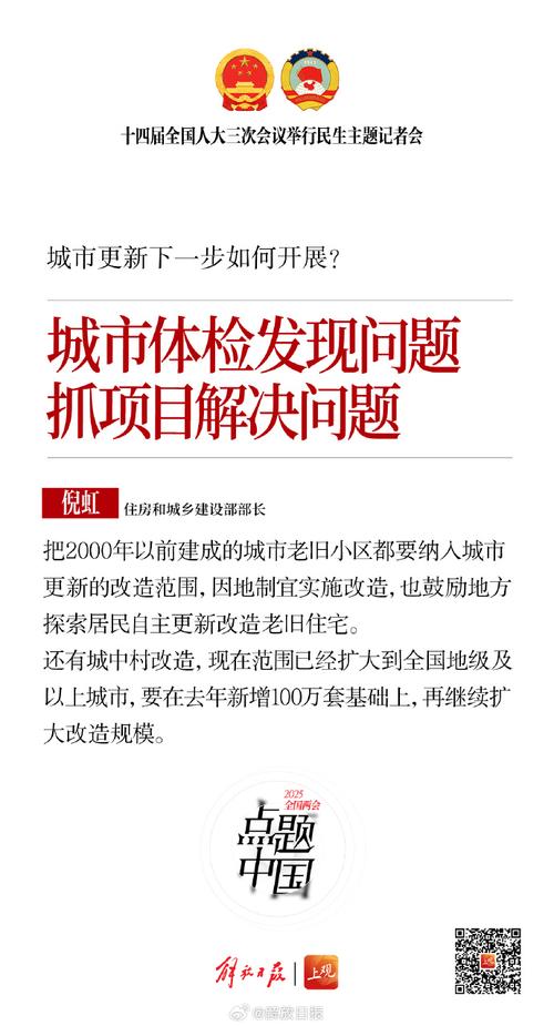 两会速递|千余项目进入“城市更新”库
