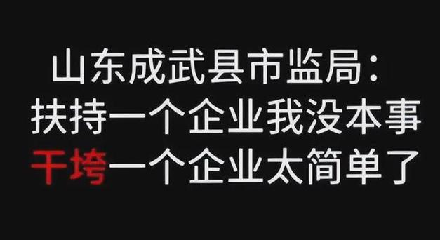 山东成武通报“市监局要求涉传销企业认罚不低于2100万”:已成立调查组