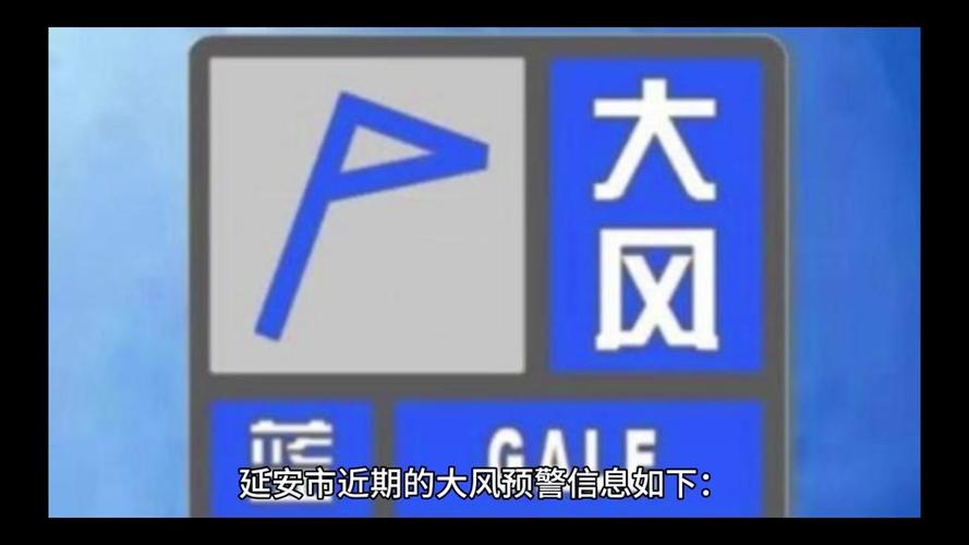 陕西省延安市发布大风蓝色预警_1