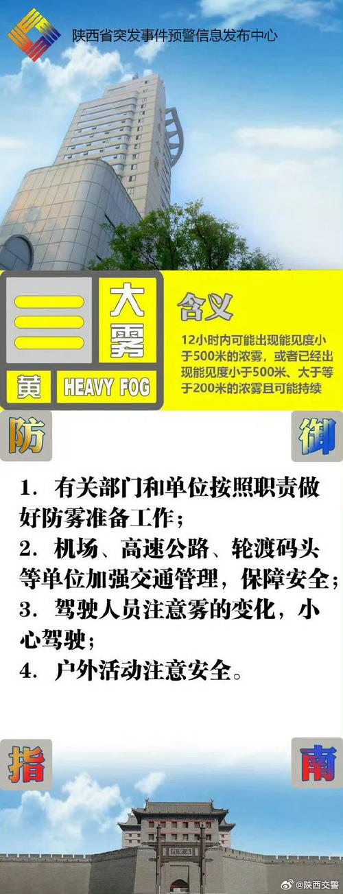 河北省永清县发布大雾黄色预警_2