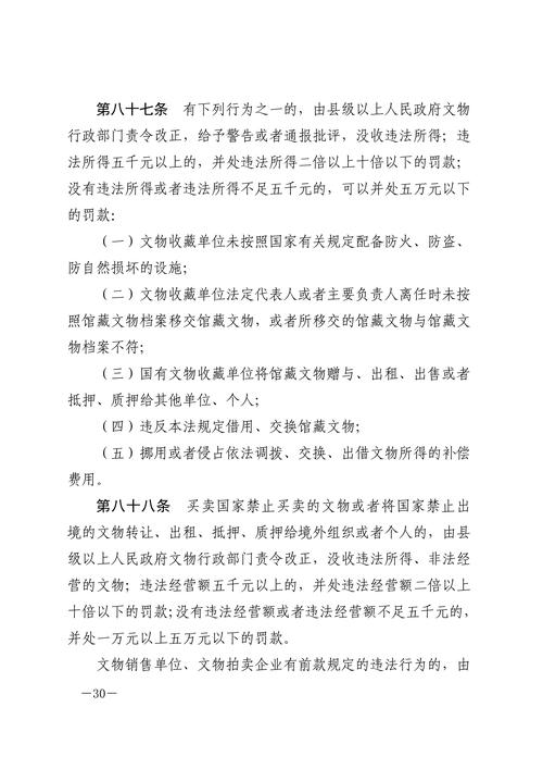 新修订文物保护法强化执法监督