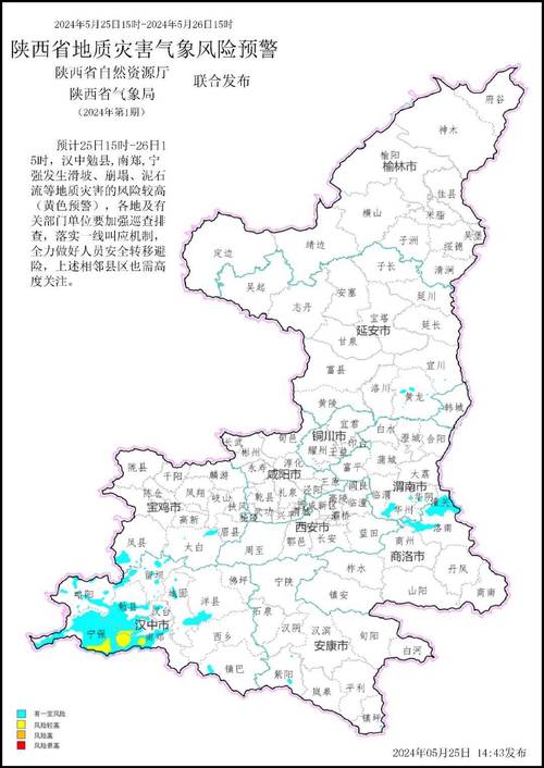 陕西省潼关县发布雷雨大风黄色预警